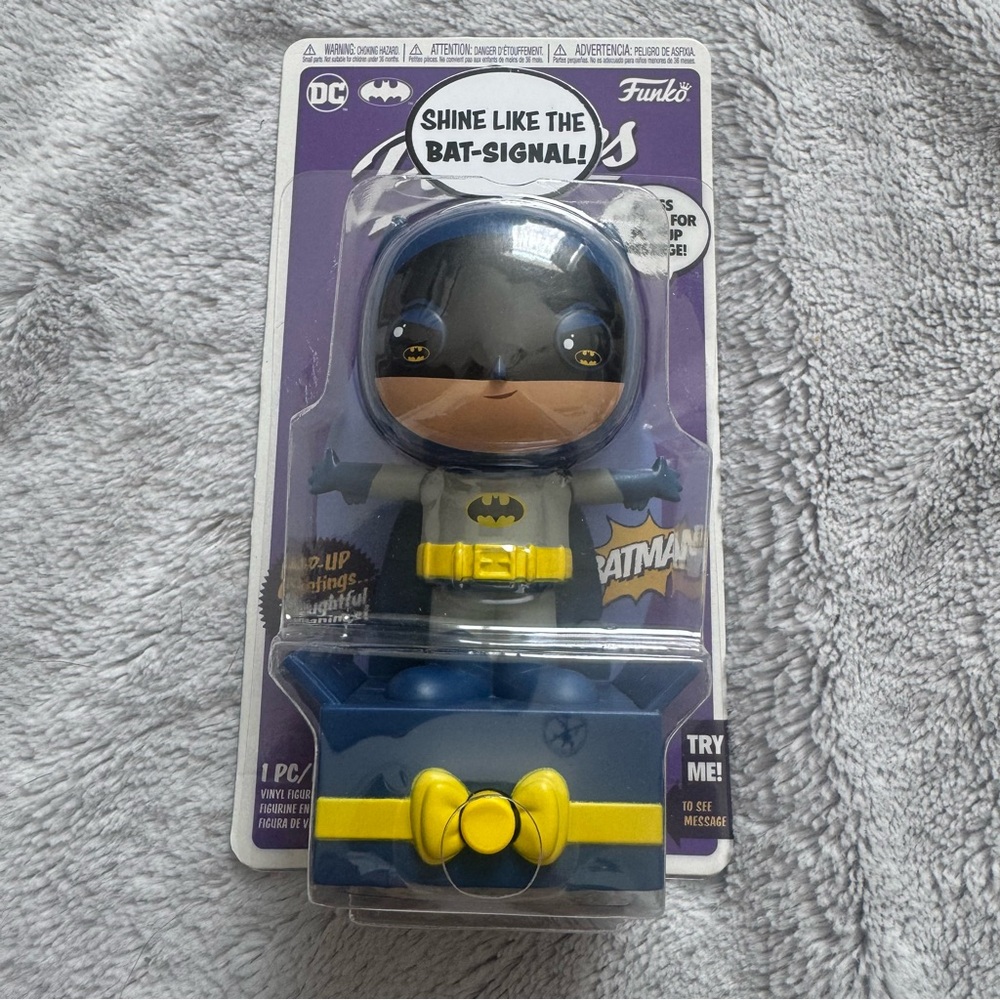 Funko Popsies Batman 2021 First to Market DC Comics Greeting Figure NIB
